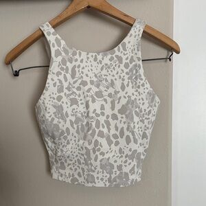 lululemon Align Tank with Light Gray Spot Print